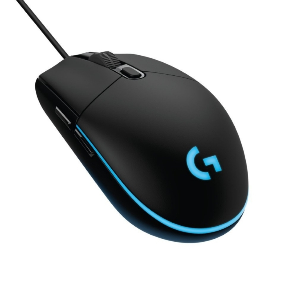 Геймърска мишка Logitech G102 LightSync Black